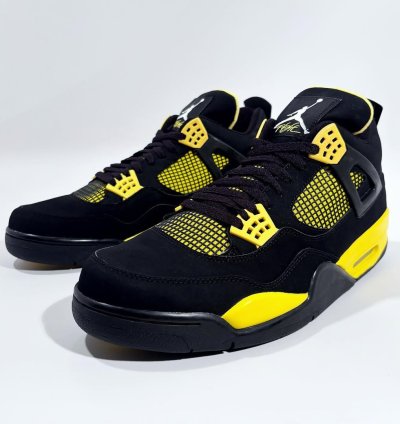 Jordan 4 Retro ' Yellow Thunder ’ DH6927-017