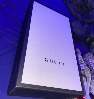 100 authentic Gucci Ace GG Supreme sneaker