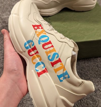13 5 Gucci exquisite rhyton sneakers