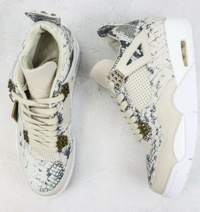Jordan 4 Retro ' Snakeskin ' Premium Shoes 819139‑030