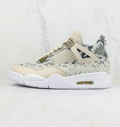 Jordan 4 Retro ' Snakeskin ' Premium Shoes 819139‑030
