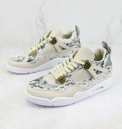 Jordan 4 Retro ' Snakeskin ' Premium Shoes 819139‑030