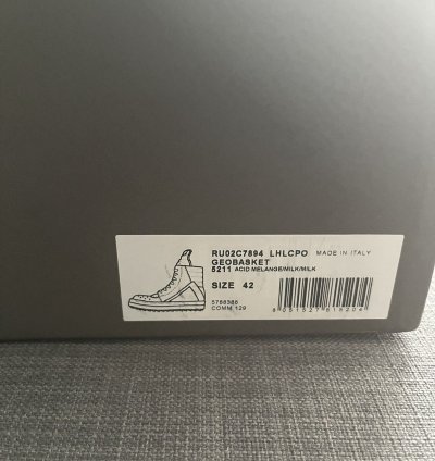 FINAL DROP Rick Owens FW23 Geobasket Long Pony Hair Green