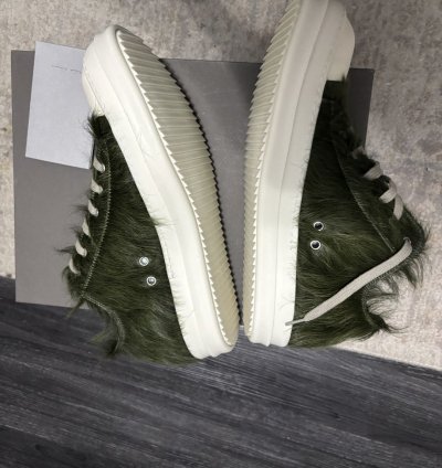 FW21 Calf Hair Pony Hair Ramone Lows Green 43