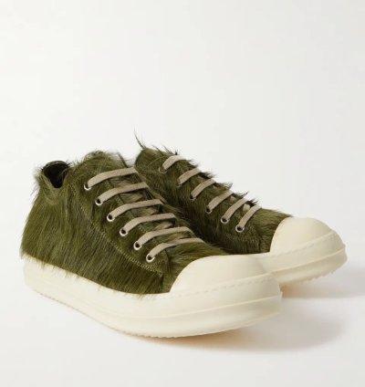 FW21 Calf Hair Pony Hair Ramone Lows Green 43