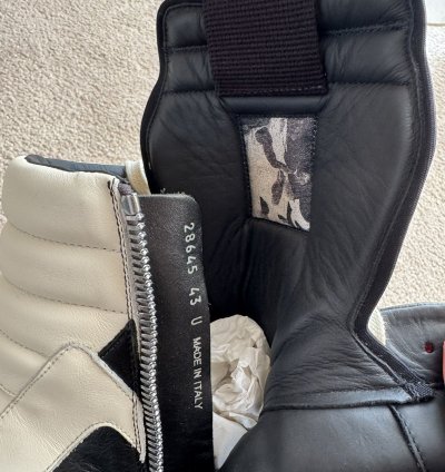 FW21 Geobasket high-top sneaker