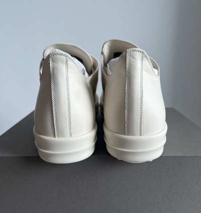 FW21 GETHSEMANE LOW-TOP RAMONES IN MILK CALF LEATHER