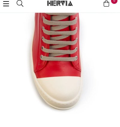 FW21 NEW HIGH TOP PHLEGETHON MAINLINE RED MILK RAMONES