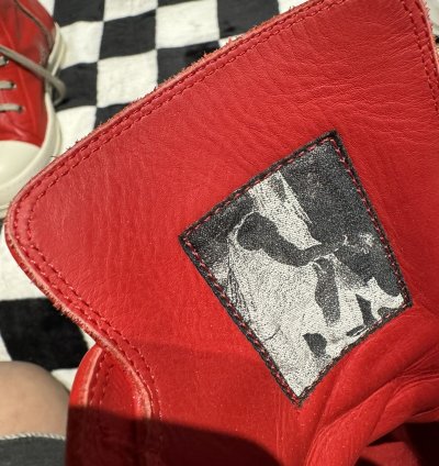 FW21 NEW HIGH TOP PHLEGETHON MAINLINE RED MILK RAMONES