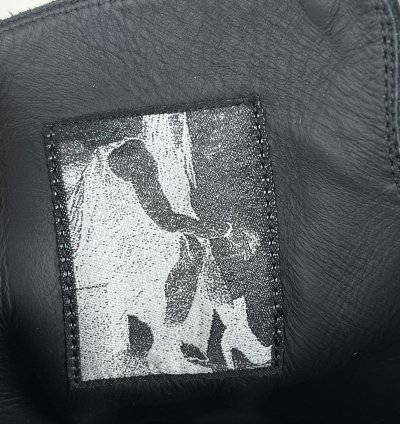 FW23 Rick Owens Luxor Mainline Calf Leather Ramones Sneakers