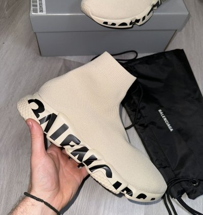 Graffiti Balenciaga Speed LT Sneaker