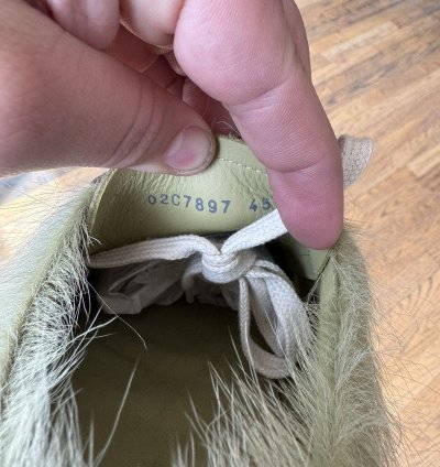 Green Rick Owen Sneaker