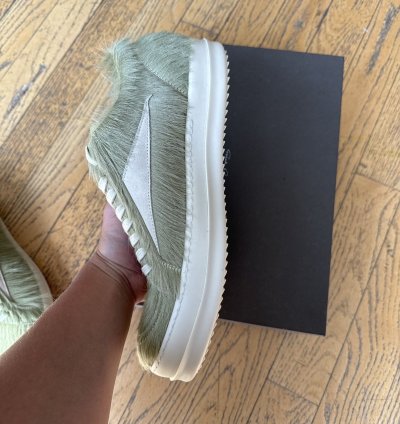 Green Rick Owen Sneaker