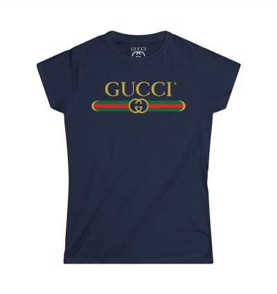 Gucci GG women navy T-shirt - Size USA