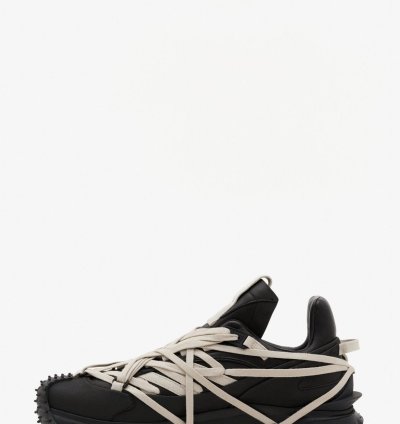 Last Rick Owens Moncler Trailgrip Megalace Runner Sneakers