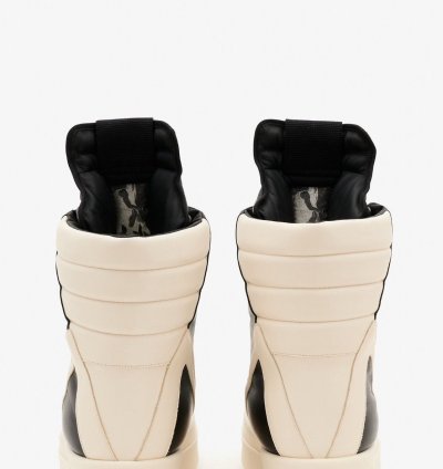 Last Size Rick Owens Geobasket Mega Bumper High Top Sneakers
