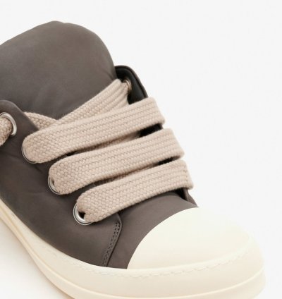 Last Size Rick Owens Jumbo Lace Padded Low Sneakers