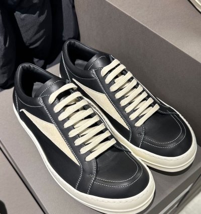 Last Size Rick Owens Vintage Luxor Low Top Sneakers