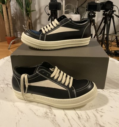Mainline Leather Rick Owens Vans