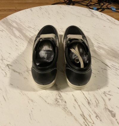 Mainline Leather Rick Owens Vans