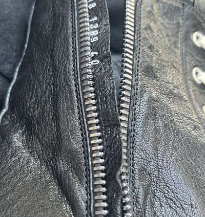 Mainline Ramones Leather High Top