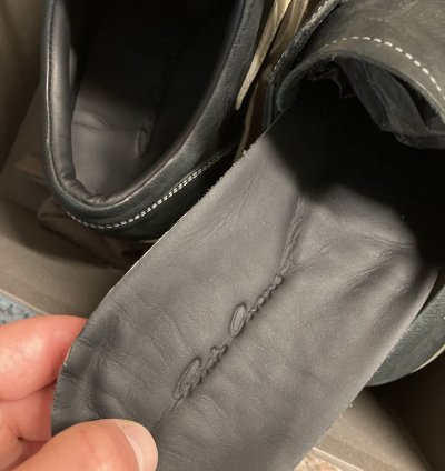 Mainline Rick Owens Vintage (vans) Lido sneaker
