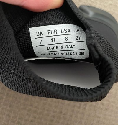 MEN SPEED SNEAKER IN BLACK