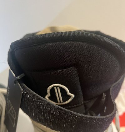 Moncler Megalace Amber Leather Snow Boots