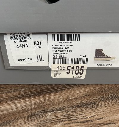 NEW 850 RRP Balenciaga monogram distressed sneakers