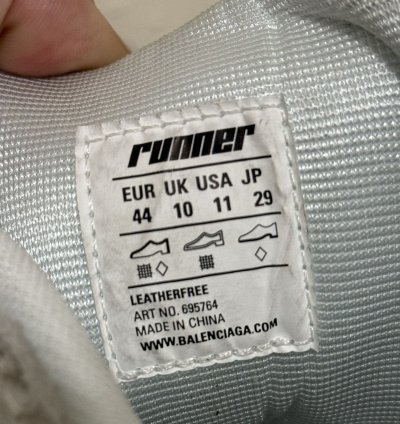 New Balenciaga High Top Runner Sneaker
