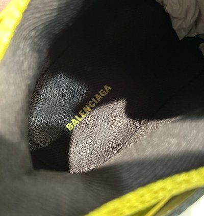 NEW Balenciaga Track Yellow Grey Size 42 (9US) WITH BOX