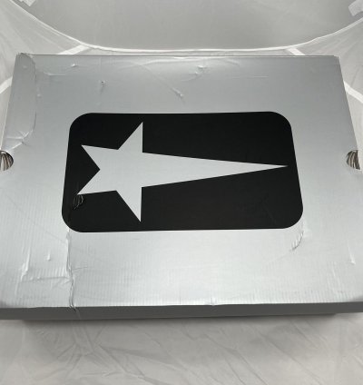 NEW Converse Box TURBOWPN Hi Rick Owens DRKSHDW Clay