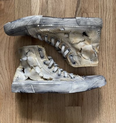 New Destroyed Paris Sneakers (41) Fits 41-42 US 8-9