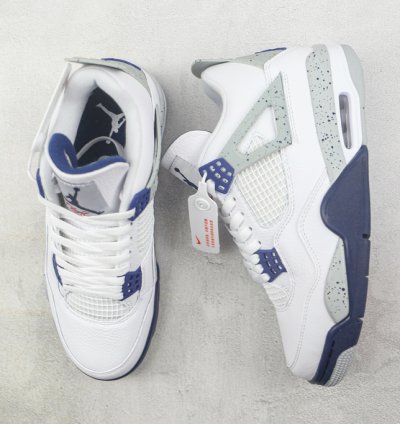Nike Air Jordan 4 Retro ' Midnight Navy ' Shoes DH6927 140