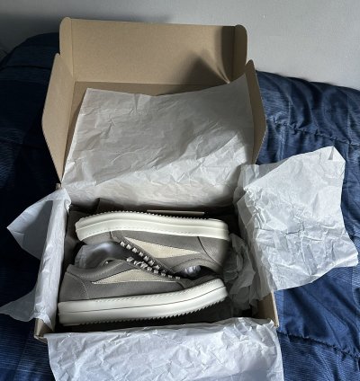 NEW DRKSHDW Vintage Sneaks Pearl Overdyed Denim
