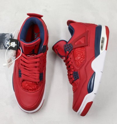 Nike Air Jordan 4 Retro ' FIBA ' Red CI1184-617