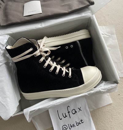 NEW FW22 STROBE DRKSHDW HIGHTOP RAMONES CORDUROY