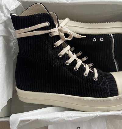 NEW FW22 STROBE DRKSHDW HIGHTOP RAMONES CORDUROY