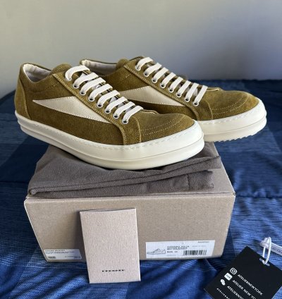 NEW FW24 Porterville Vintage Sneaks Ochre Cotton Moleskin