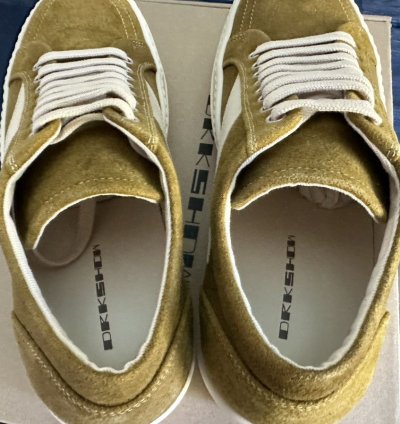 NEW FW24 Porterville Vintage Sneaks Ochre Cotton Moleskin