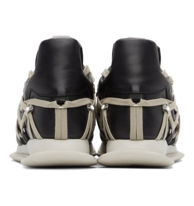 New in Box Black Megalace Runner Sneakers - FINAL PRICE