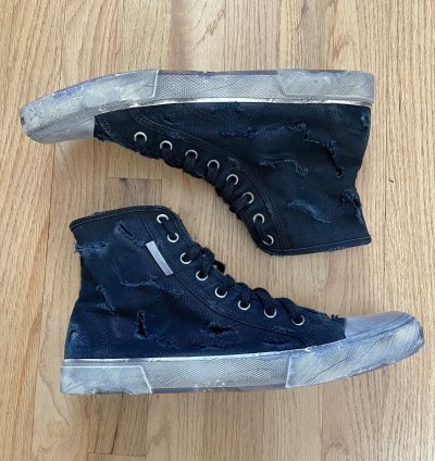New In Box Destroyed Paris Sneakers (46) Fits US 13