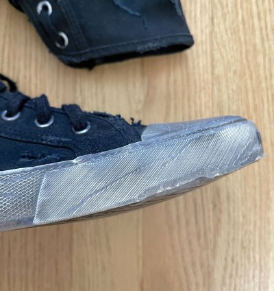 New In Box Destroyed Paris Sneakers (46) Fits US 13