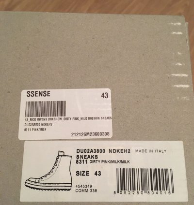 NEW PINK RAMONES HIGH GETHSEMANE ASAP CARTI TRAVIS sz 43