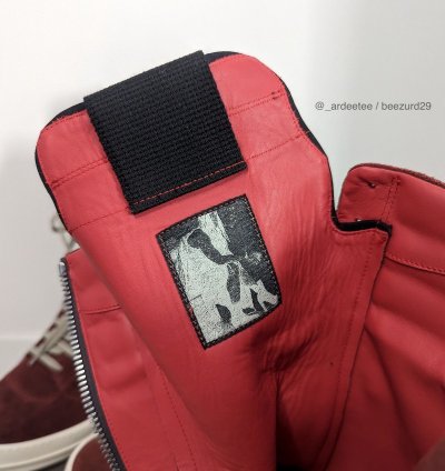 NEW RARE BLOOD SUEDE CARNELIAN CARGOBASKET SNEAKERS 43