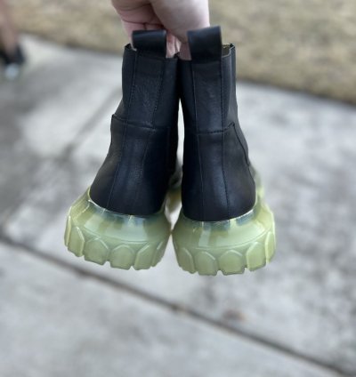 NEW Rick Owen Bozo Beatle Boots Size 42 (9US)