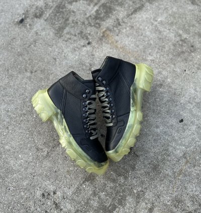 NEW Rick Owen FW19 Larry Tractor Boots Size 42 (9US)