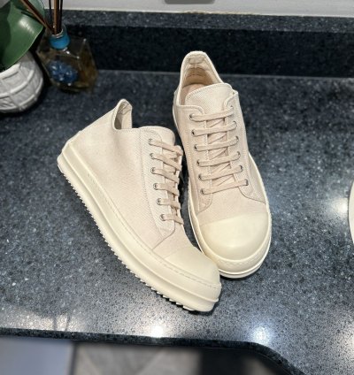 NEW Rick Owen Ramone Drkshdw Milk Size 10 5