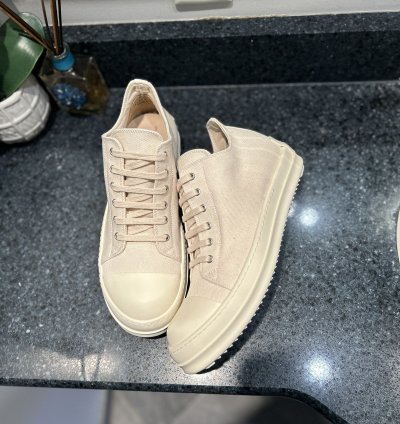 NEW Rick Owen Ramone Drkshdw Milk Size 10 5