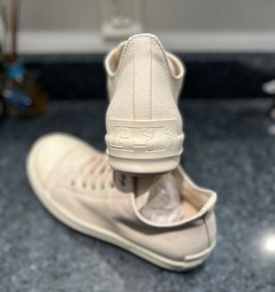 NEW Rick Owen Ramone Drkshdw Milk Size 10 5